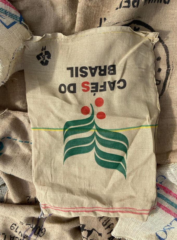 Burlap Coffee Bag