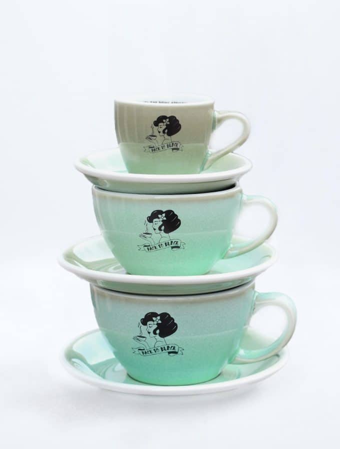 Groene Back to Black kop & schotel